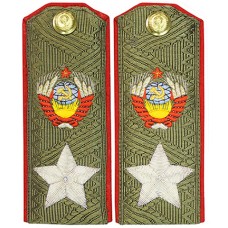 Погоны полевые МАРШАЛА СОВЕТСКОГО СОЮЗА, обр. 1943 г.